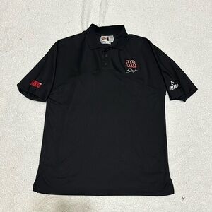 NASCAR Dale Earnhardt Jr Black Polo-shirt size M Racing
